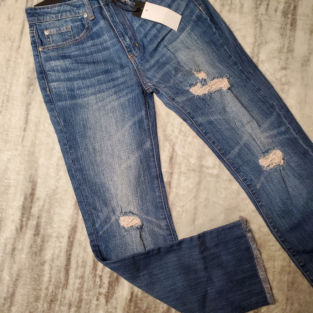 Numero Torn Blue Jeans - Picture 4 of 15